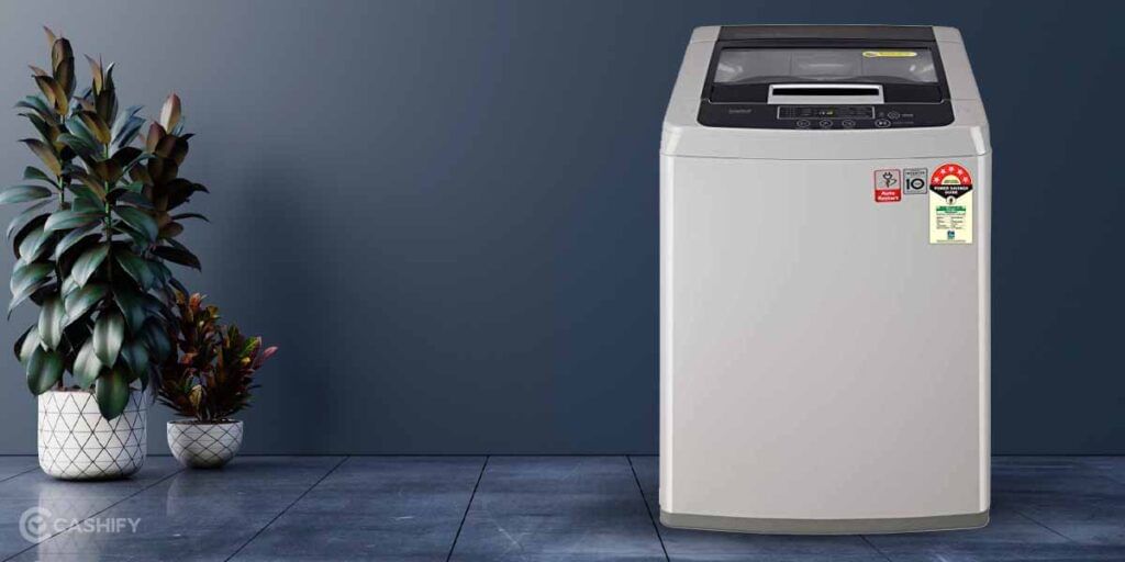 LG 7 kg Fully Automatic Top Load Silver (T70SKSF1Z)