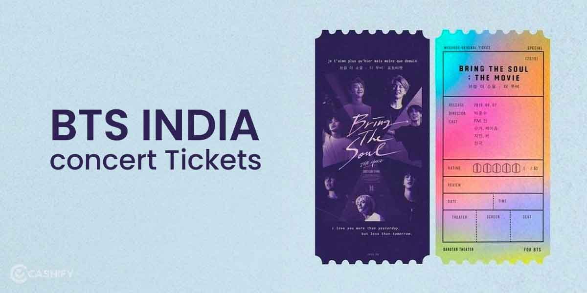 BTS India Concert Tickets: Checkout Online Tickets Price Here!