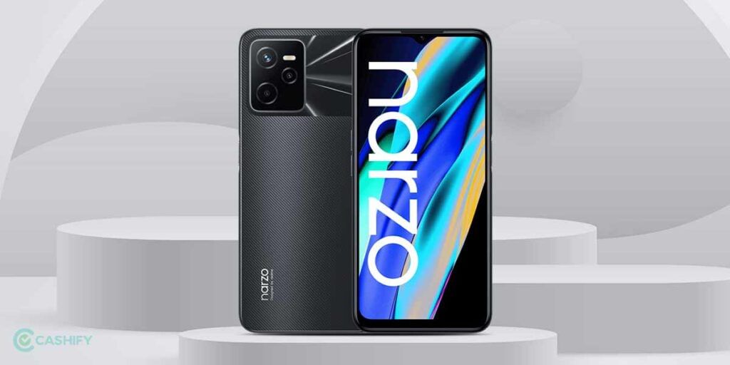 Narzo 50A Prime Design Front and Back