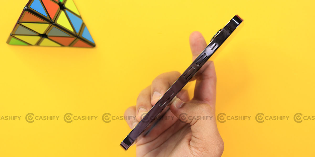 iPhone 14 Pro left side