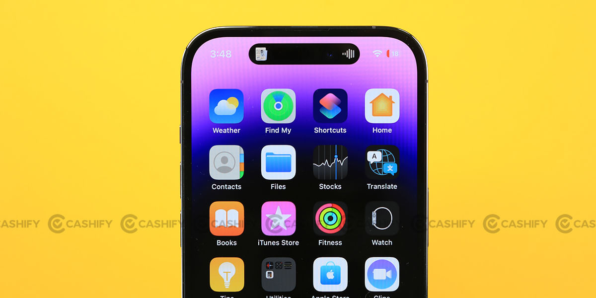 iPhone 14 Pro Dynamic Island
