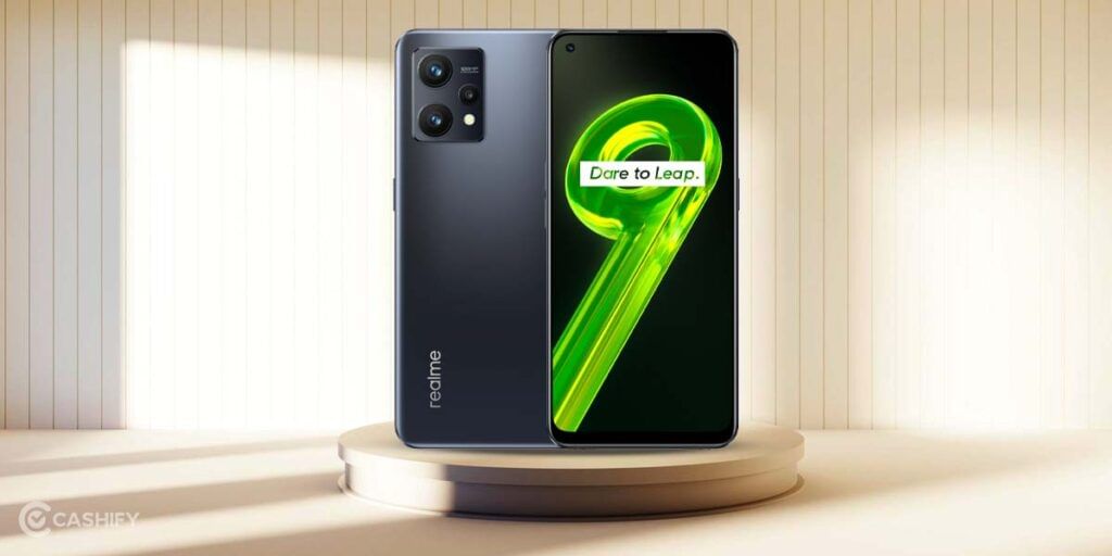 Realme 9 4G Front and Back Design