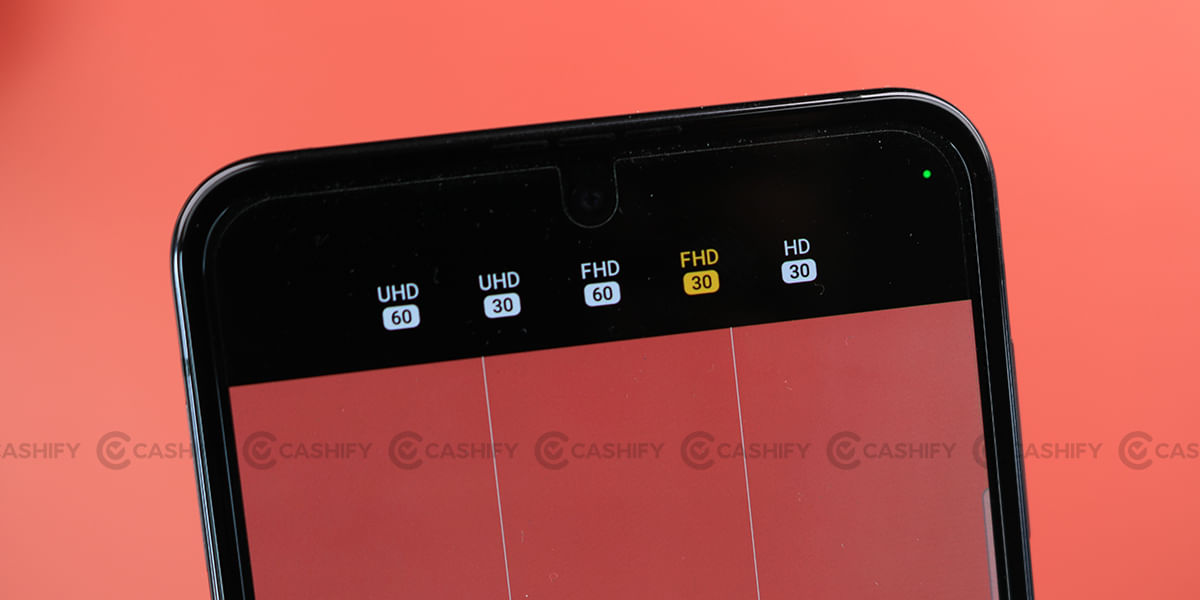 Galaxy Z Flip4 video recording