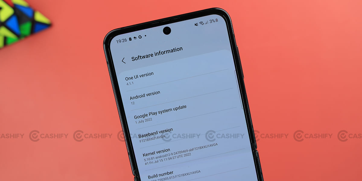 Samsung Galaxy Z Flip4 Software