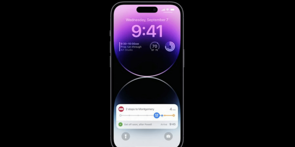Apple iPhone14 pro display