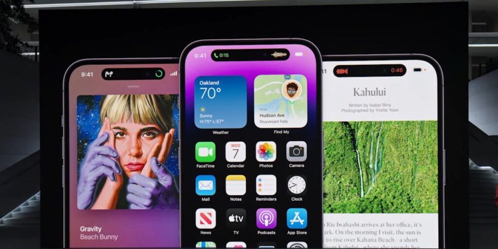 Apple iPhone 14 Pro Dynamic Island Feature