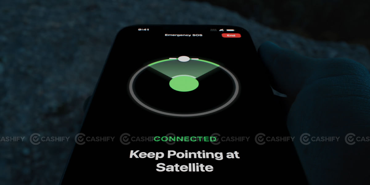 iPhone satellite connectivity feature