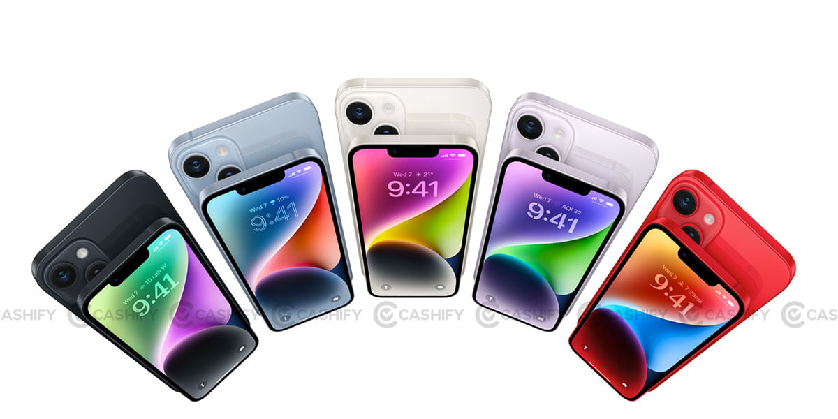 iPhone 14 Plus colour options