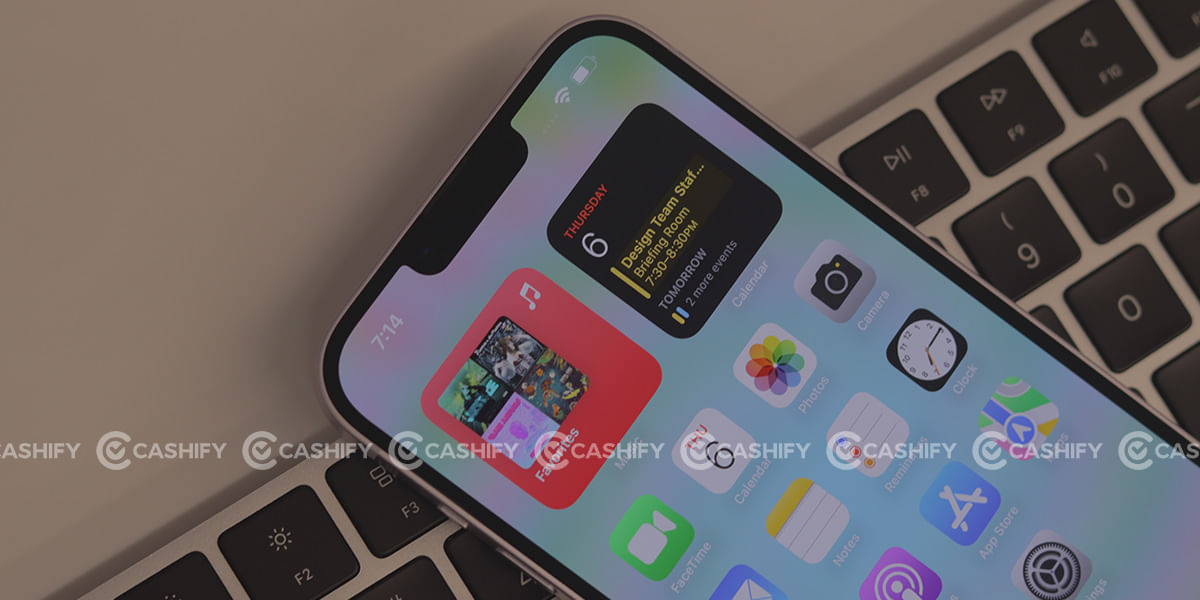 iPhone 14 Plus notch