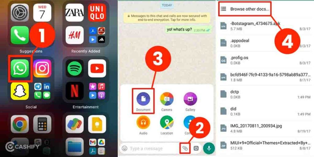 Use WhatsApp To Send High-Quality Photos