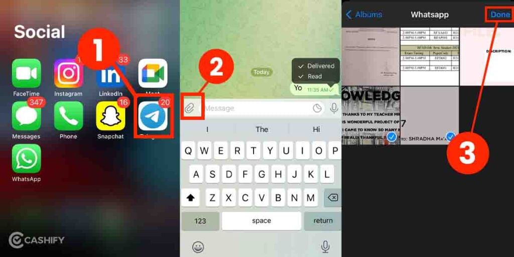 Send High-Quality Photos from Telegram