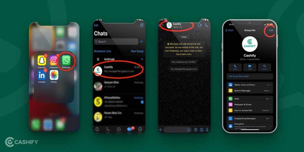 WhatsApp group names for friends