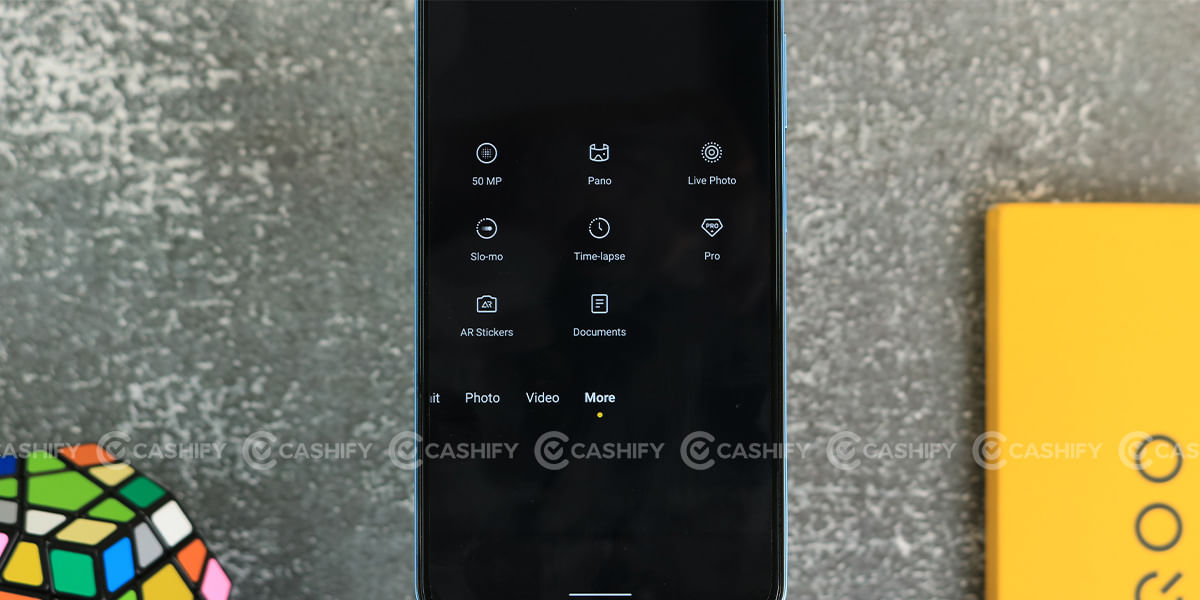 iQoo Z6 Lite Camera modes