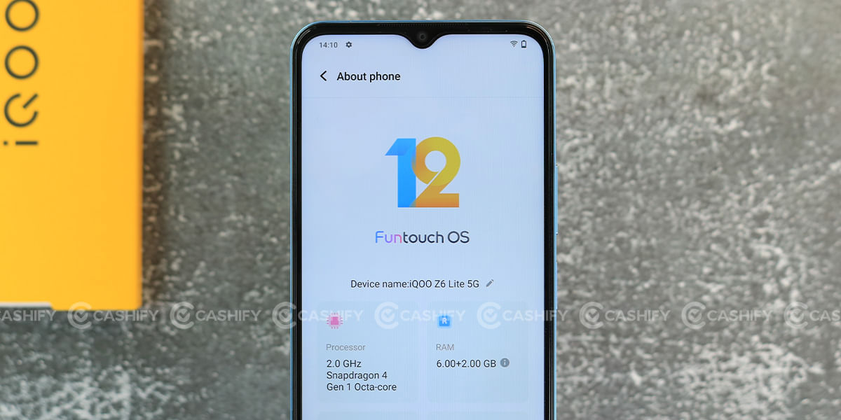 iQoo Z6 Lite Performance