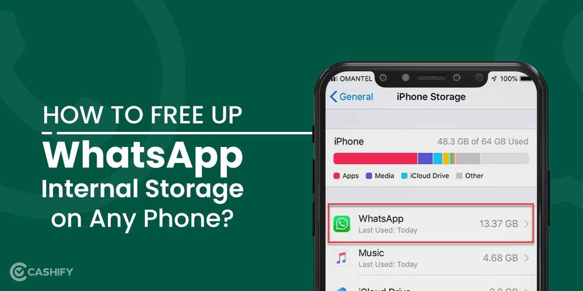 How To Free Up WhatsApp Internal Storage On Any Phone?