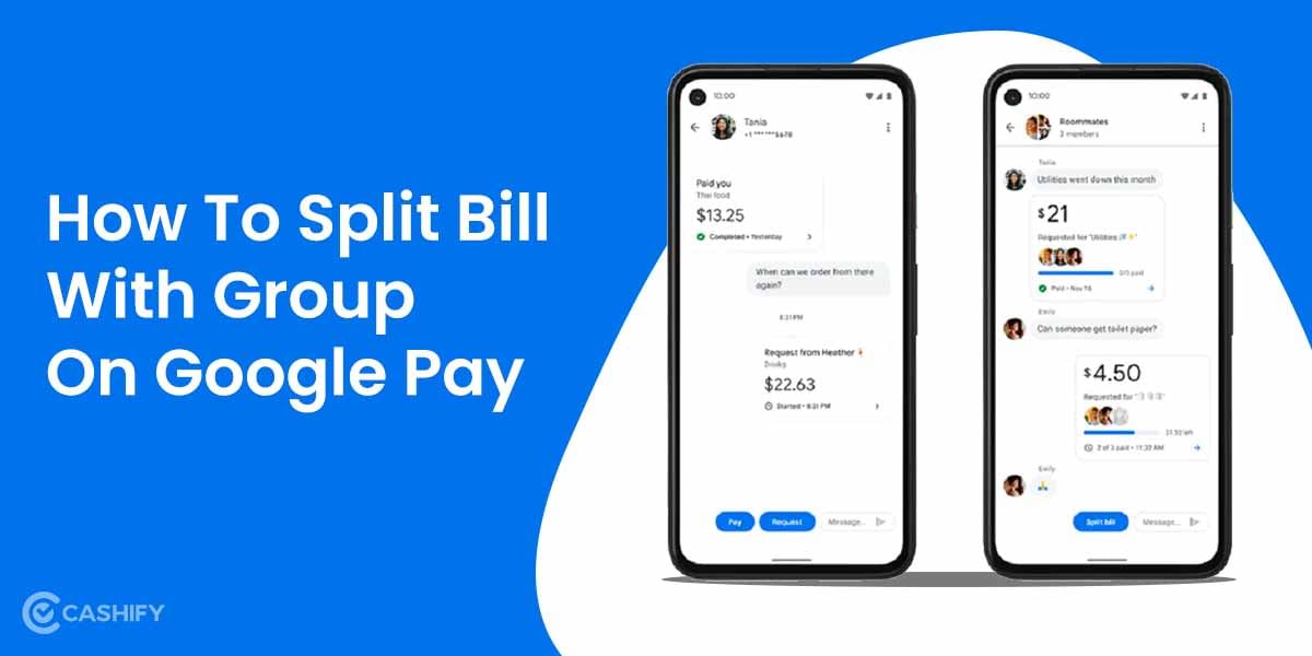 How To Split Bill With Group on Google Pay