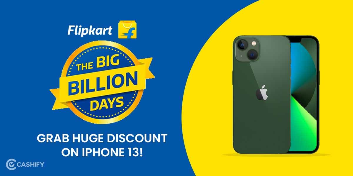 Flipkart Big Billion Days Sale: Grab Huge Discount on iPhone 13!