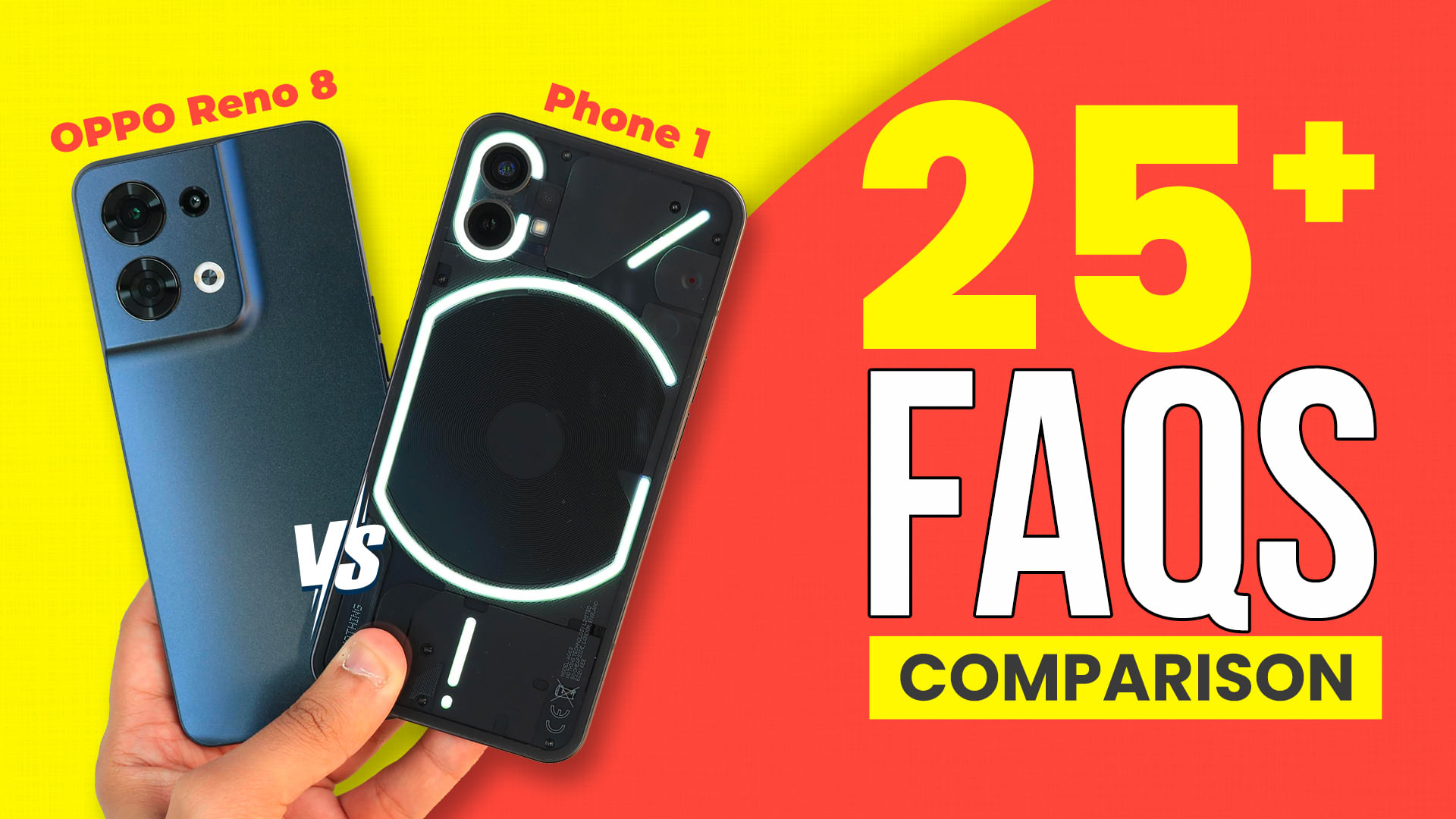 OPPO Reno8 Vs Nothing Phone 1 FAQs  Comparison