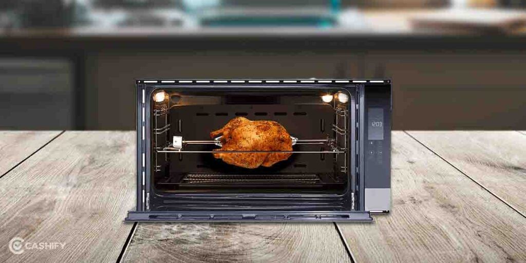 Rotisserie Microwave accessory