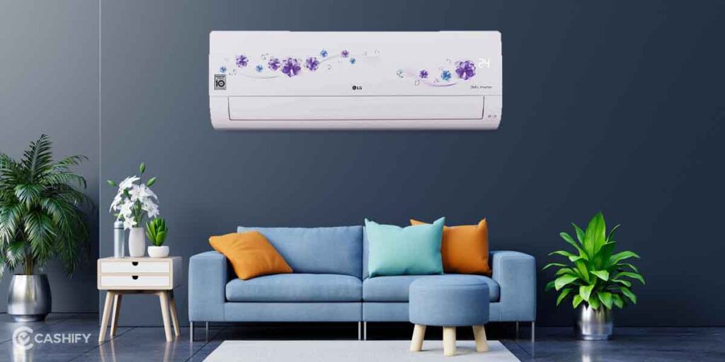 LG 1 Ton 3 Star Split Dual Inverter AC (KS-Q12WNXD)