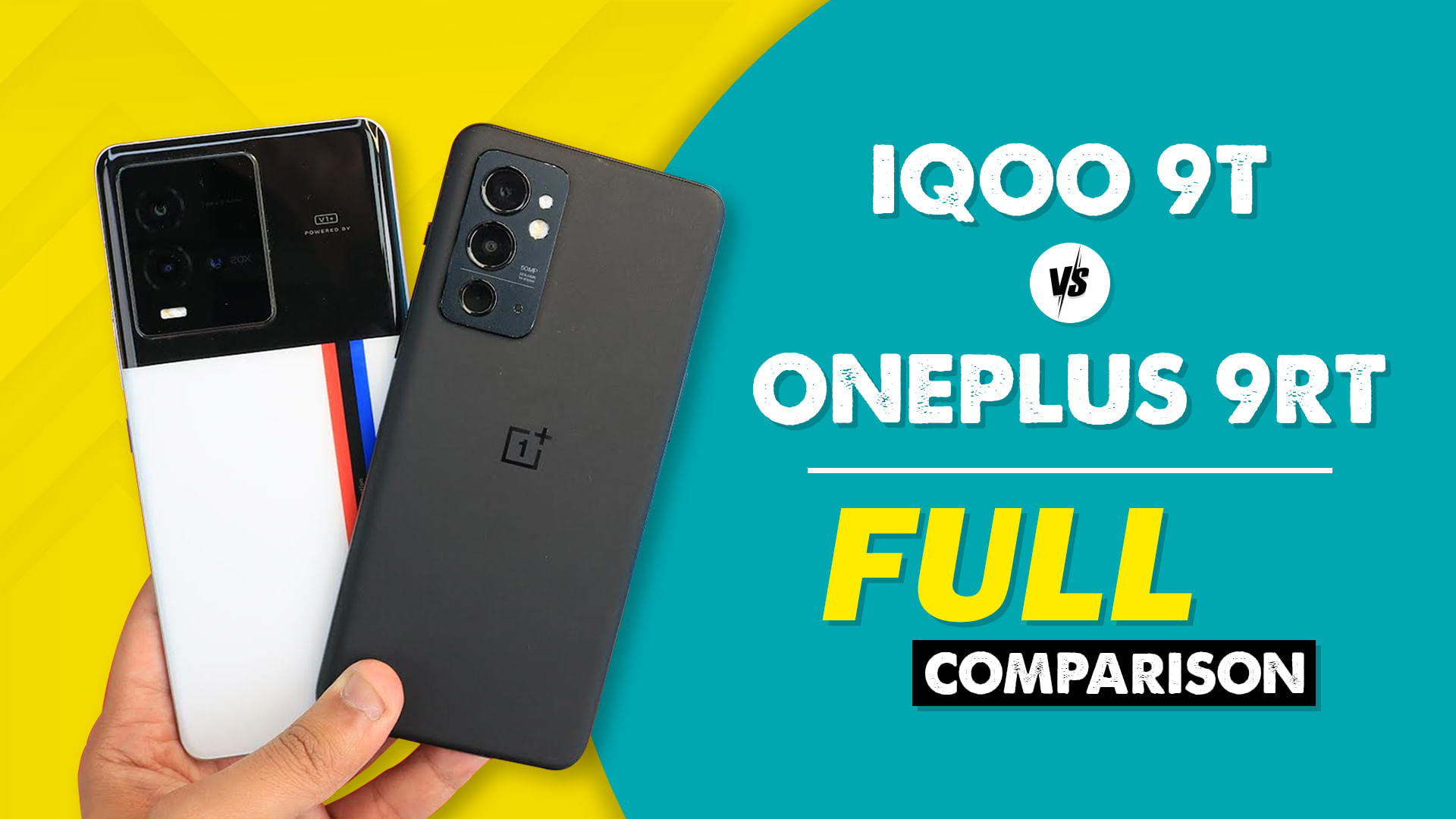 iQOO 9T Vs OnePlus 9RT Full Comparison: Which One To Buy?