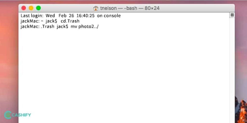 command line