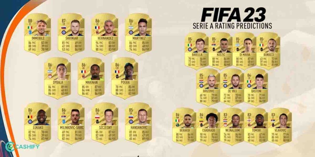 Seria A TIM (Italy) fifa 23 ultimate team meta players