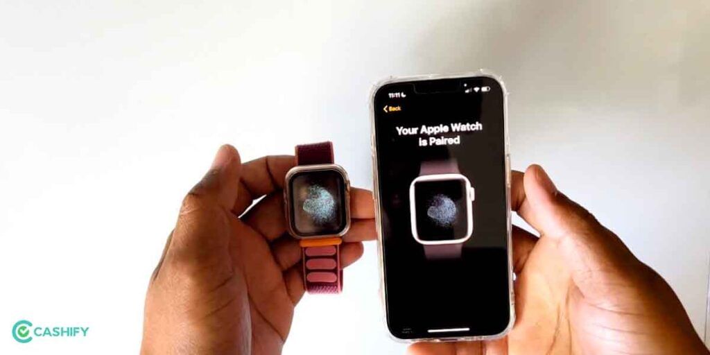 pairing apple watch with iPhone