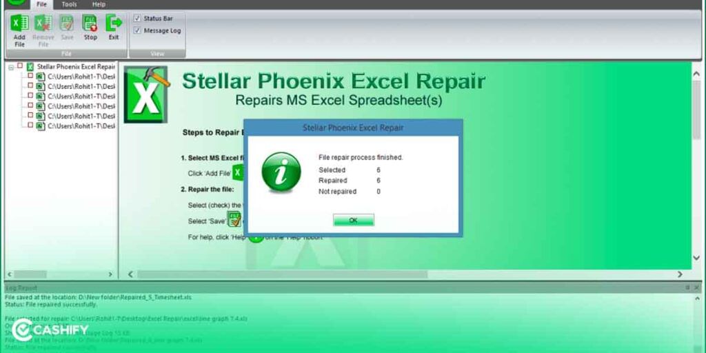 third party software to recover excel files