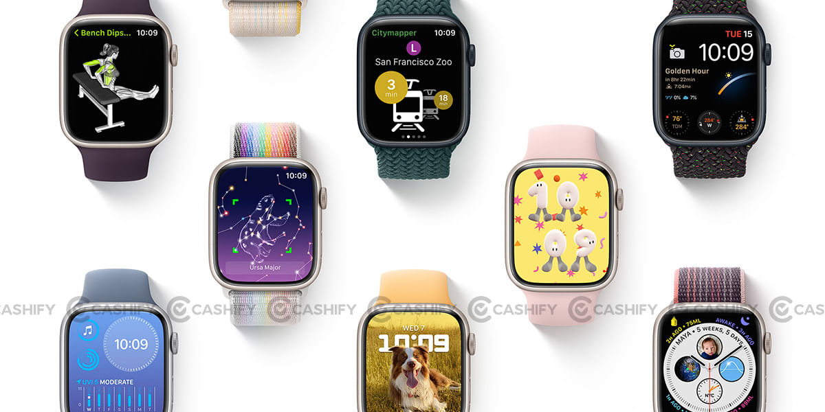  Series 8 watch faces