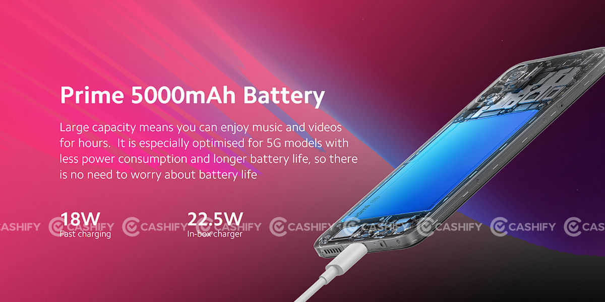 Redmi 11 Prime 5G Battery