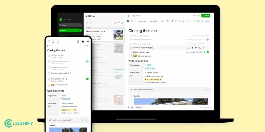 evernote best apps to improve productivity