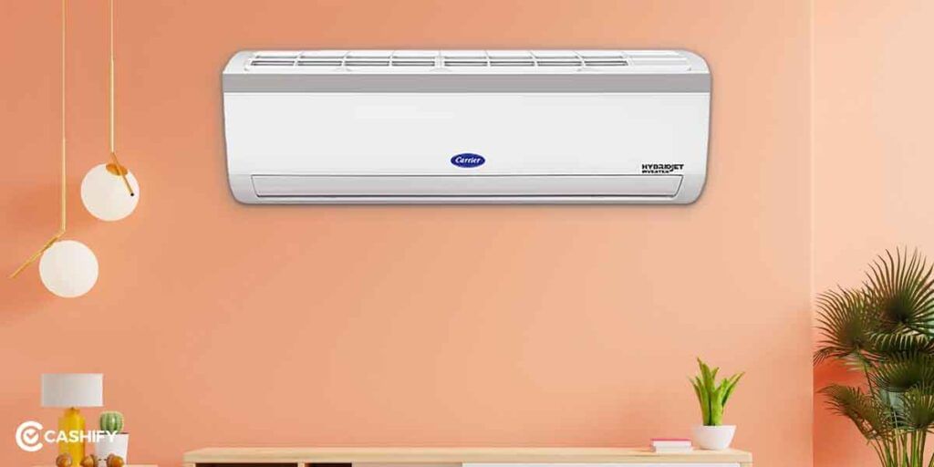 Carrier 1 Ton 3 Star Split AC: best small room ac