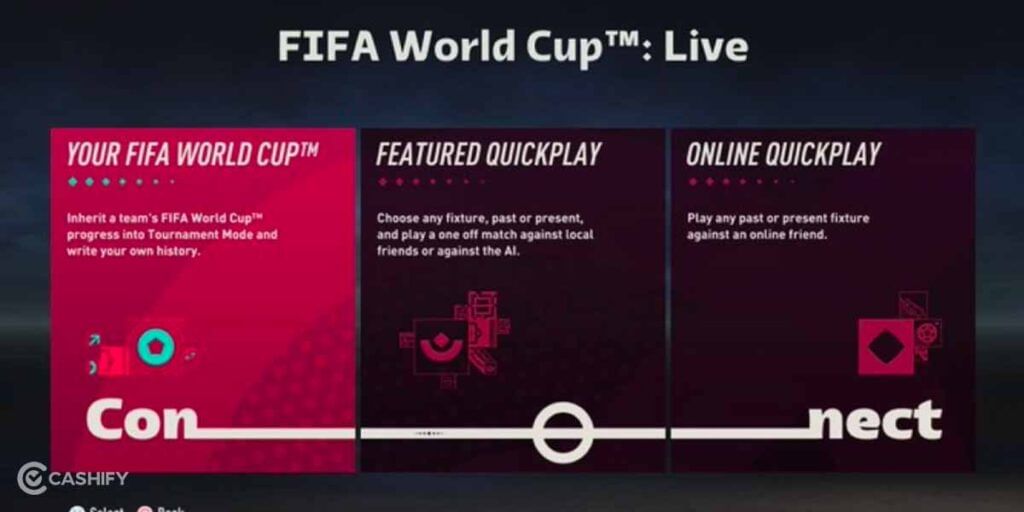FIFA 23 world cup mode screenshot