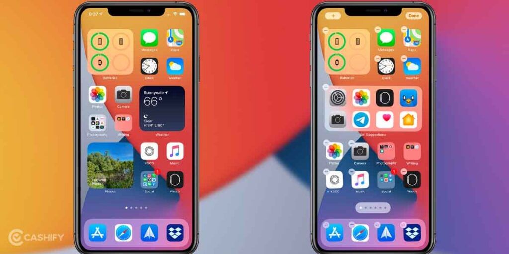 how to use widgets on iPhone