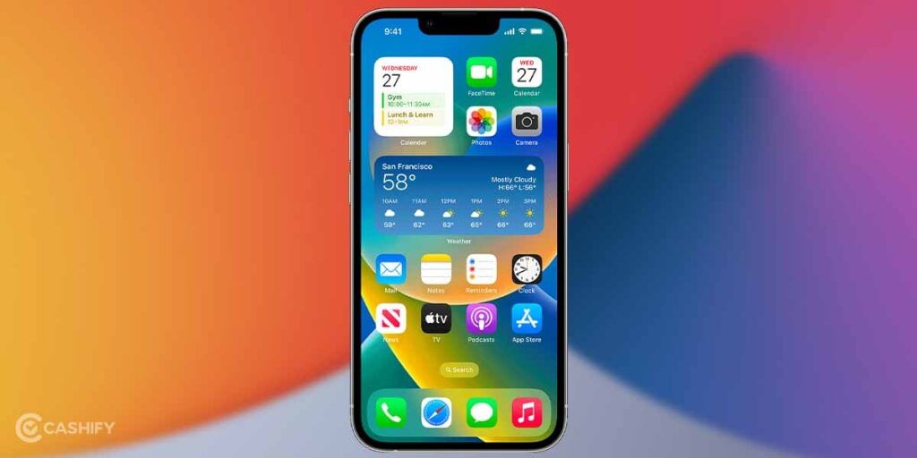 editing and viewing widget on iphone