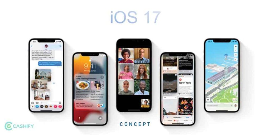 iOS 17 features