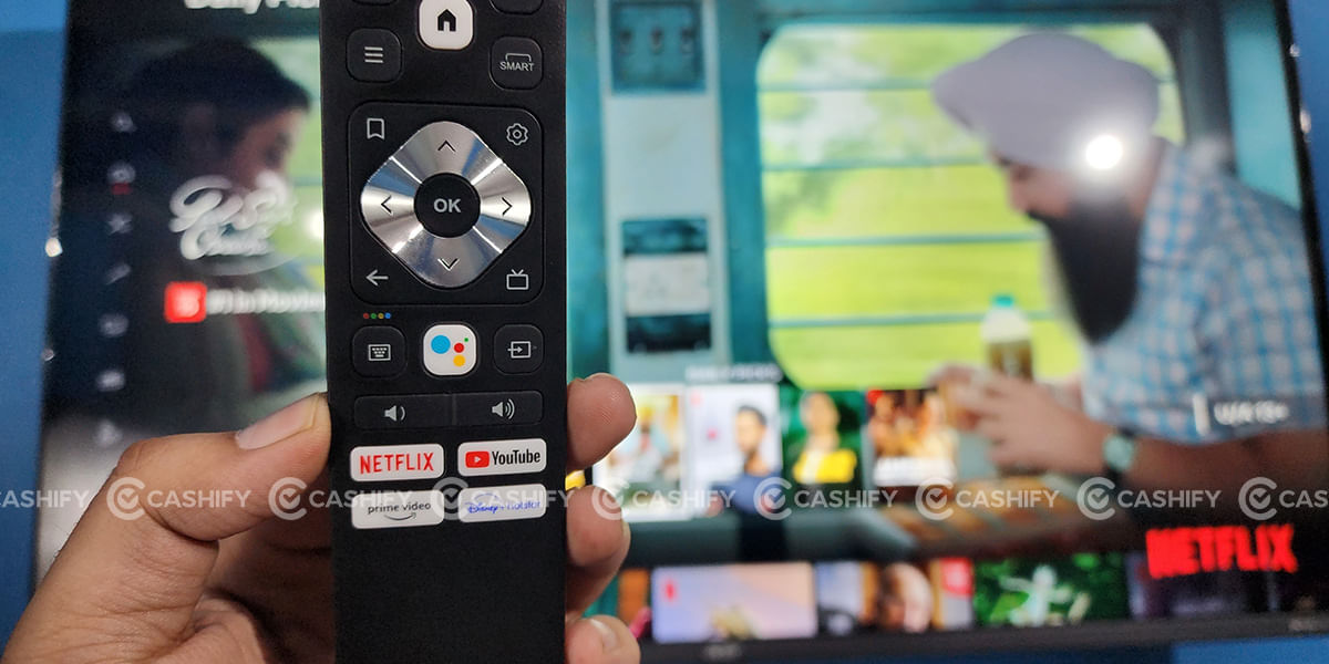 ACER H Series 43-inch 4K TV remote
