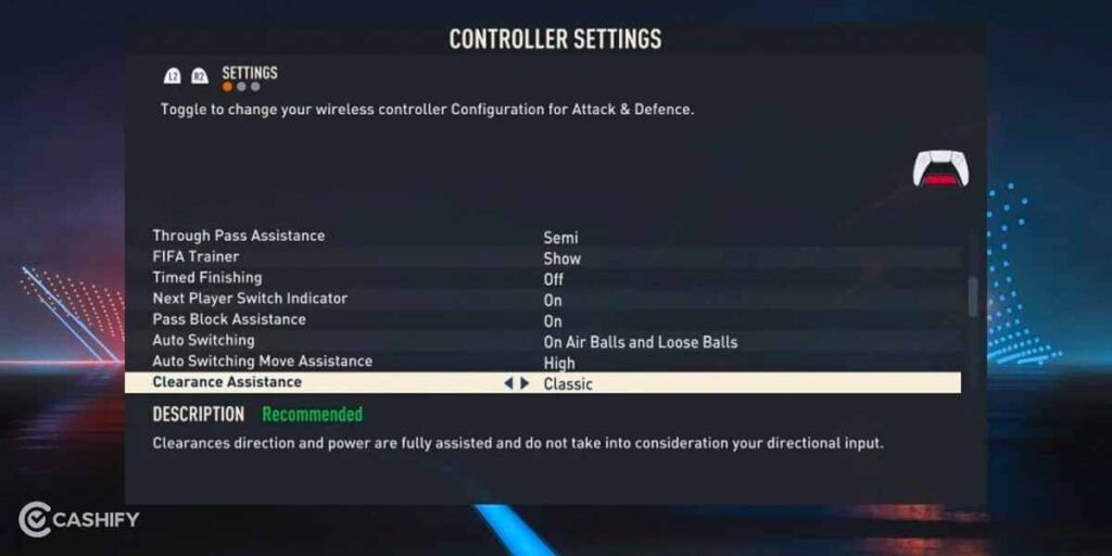 FIFA 23 best controller settings