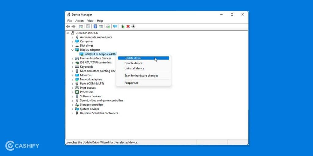 device manager