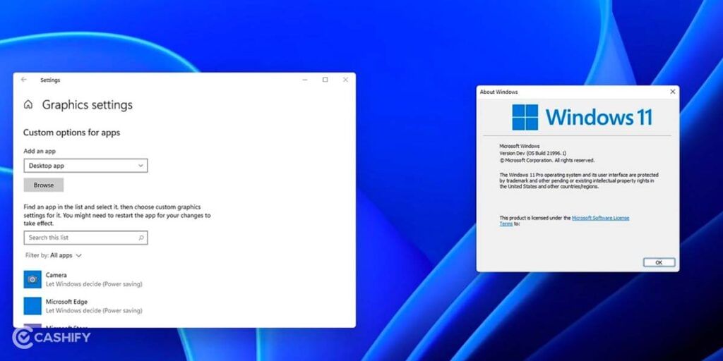 graphics setting for graphics driver
