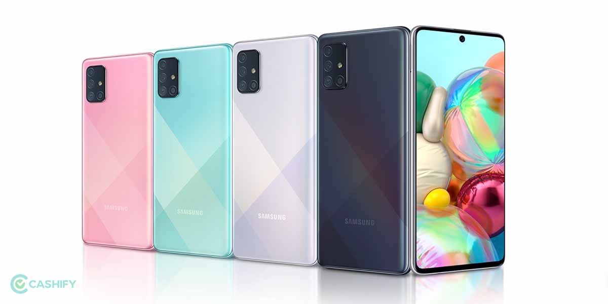 Old Samsung Galaxy A71