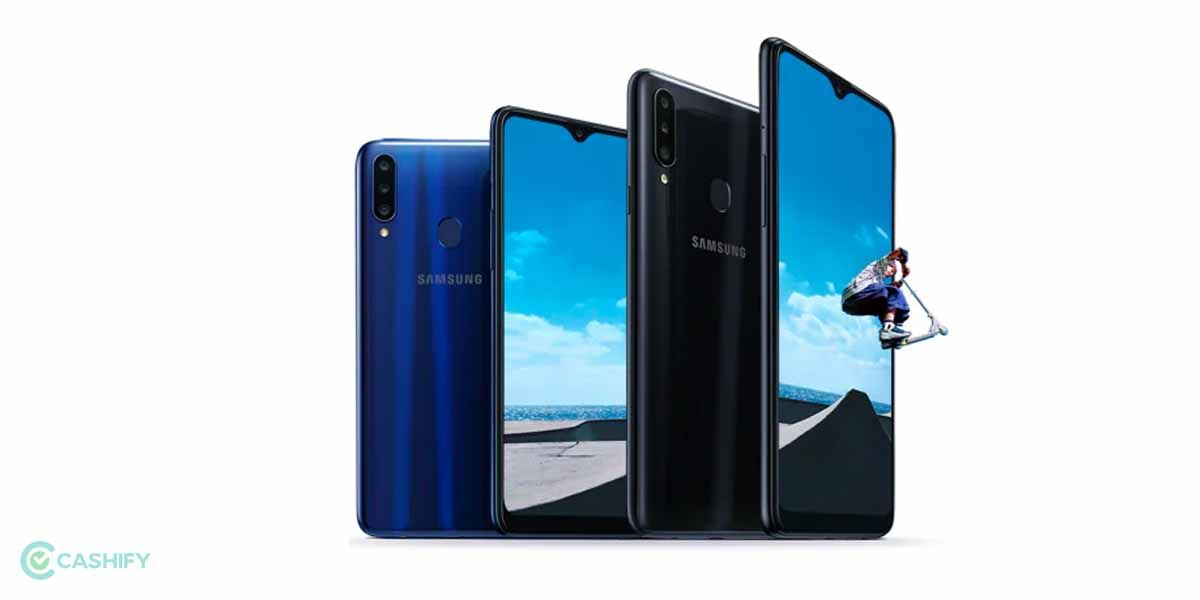 Old Samsung Galaxy A20s