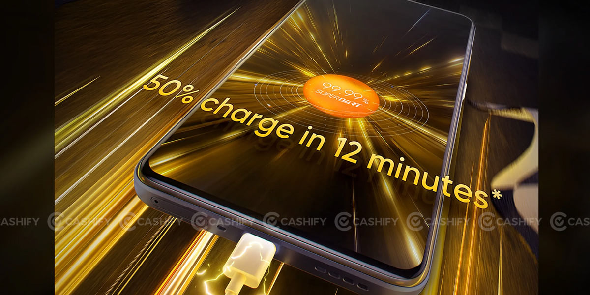 Realme GT Neo 3T charging