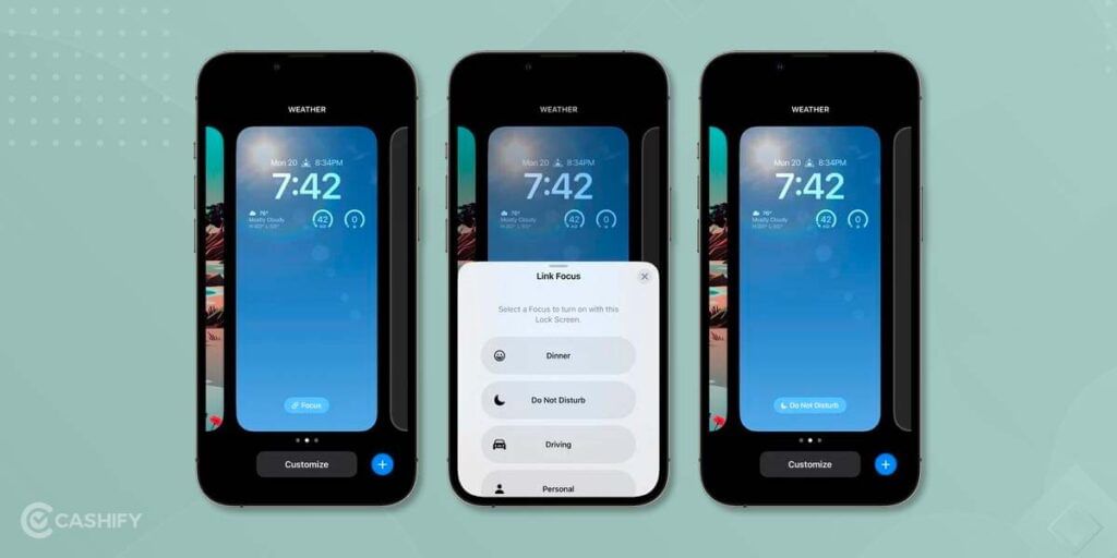 Focus Mode best iPhone lock screen