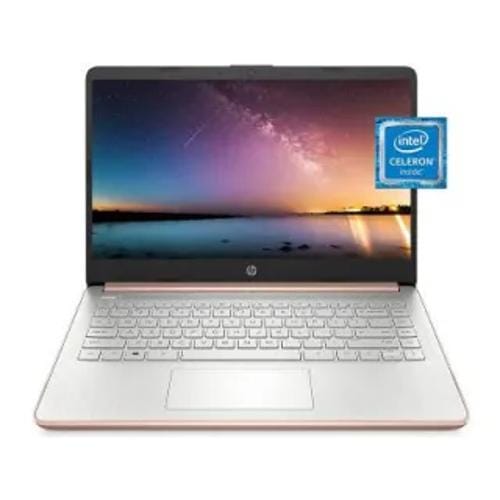 HP 14 dq0030nr 47X77UA Intel Celeron Dual Core 4 GB 64 GB eMMC Windows 10 Front