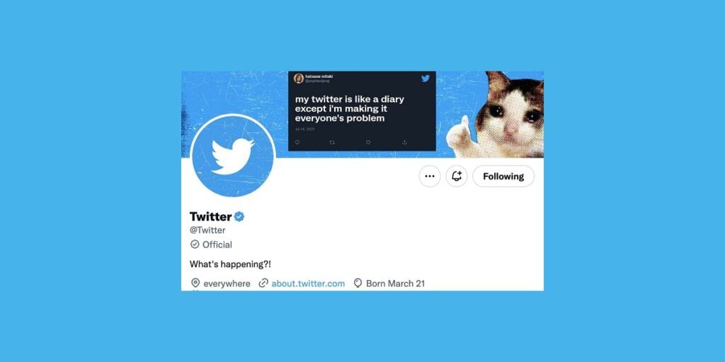 Twitter Official Grey Tick
