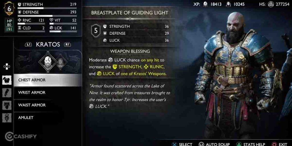 Guiding Light Armour Set