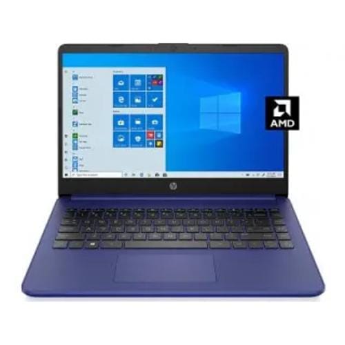 HP 14 fq0010nr 1F8K4UA AMD Dual Core APU 4 GB 64 GB eMMC Windows 10 Front