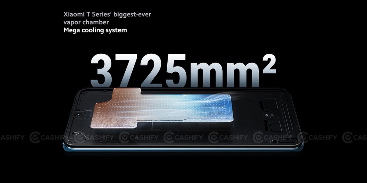 vapour chamber cooling system